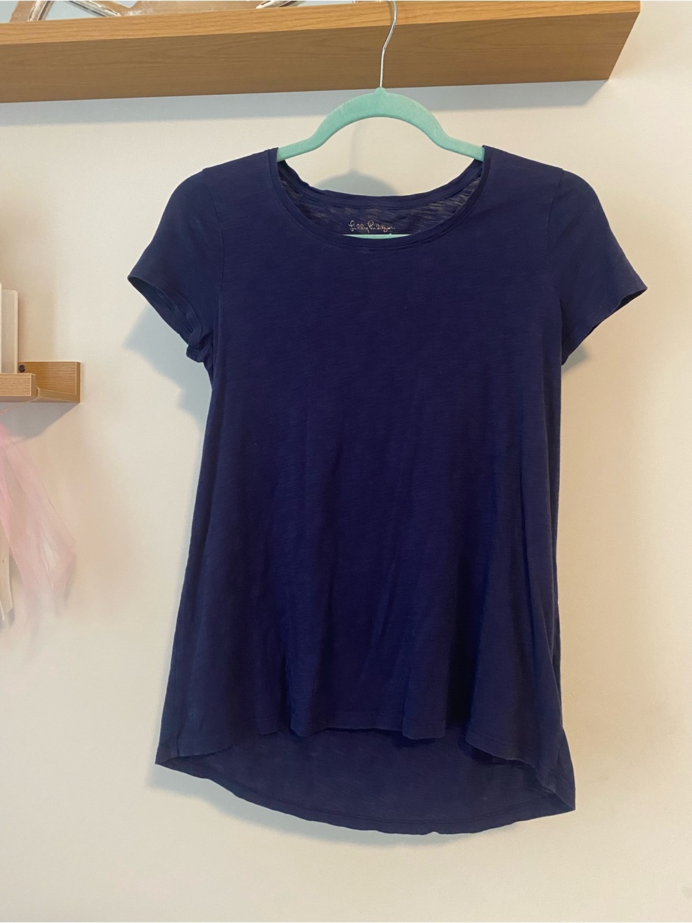 Lilly Pulitzer Navy Short Sleeve Crewneck Tee